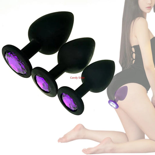 Soft Silicone Anal Butt Plug Massager